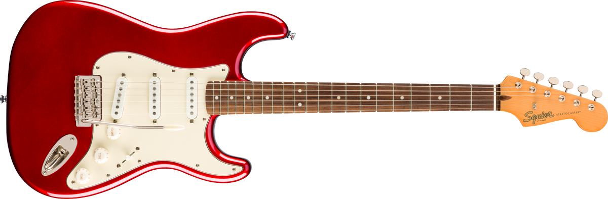 Squier Classic Vibe 60's Stratocaster Candy Apple Red
