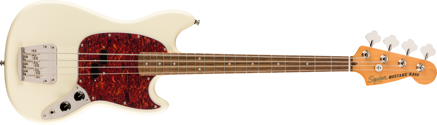 Squier Classic Vibe 60s Mustang Bass Olympic White