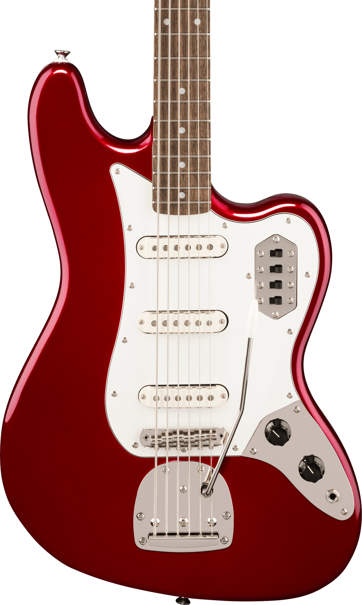 Squier Classic Vibe Bass VI FSR Red