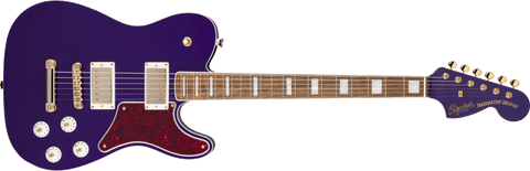 Squier Paranormal Limited Edition Troublemaker Tele Deluxe Purple