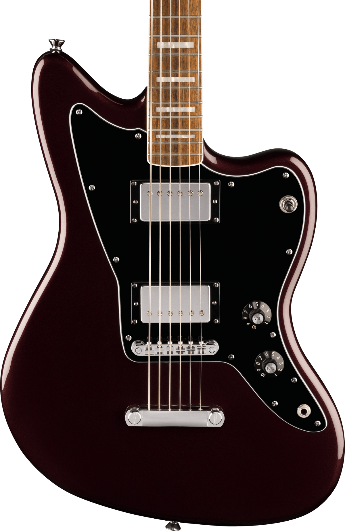 Squier Paranormal Baritone Jazzmaster® HH Oxblood