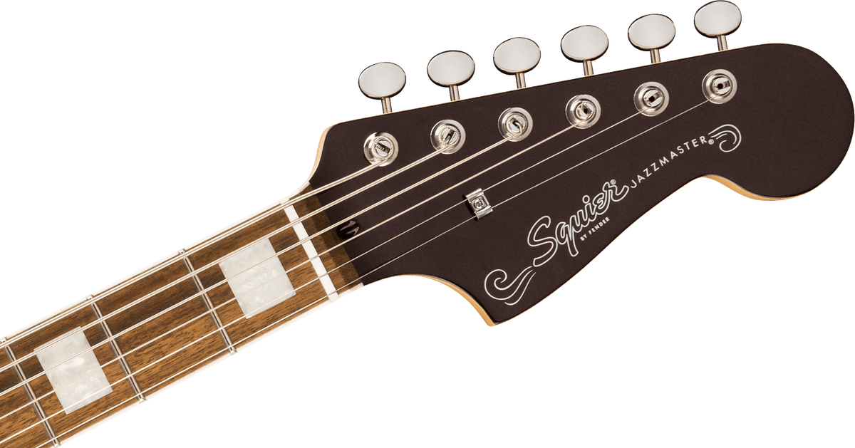 Squier Paranormal Baritone Jazzmaster® HH Oxblood