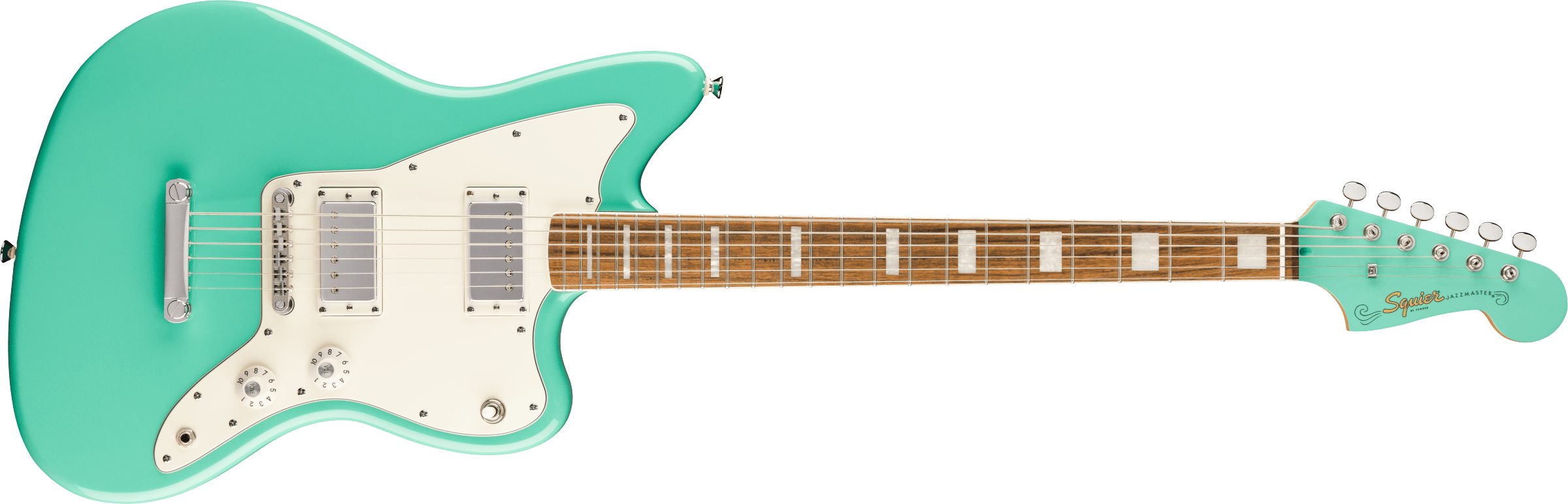 Squier  Paranormal Baritone Jazzmaster® HH, Sea Foam Green