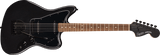 Squier FSR Affinity Jaguar HH, Matching Headstock, Metallic Black