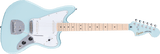 Squier FSR Affinity Series Jaguar Matching Headstock, Daphne Blue