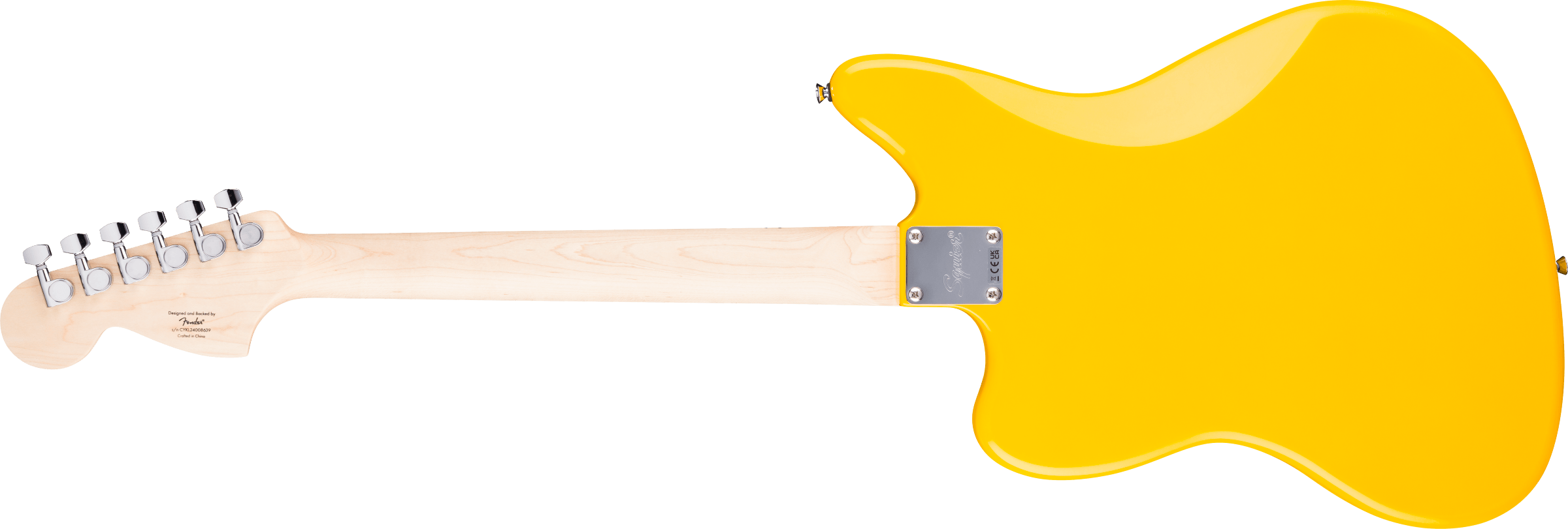 Squier Affinity Series® Jaguar® Graffiti Yellow