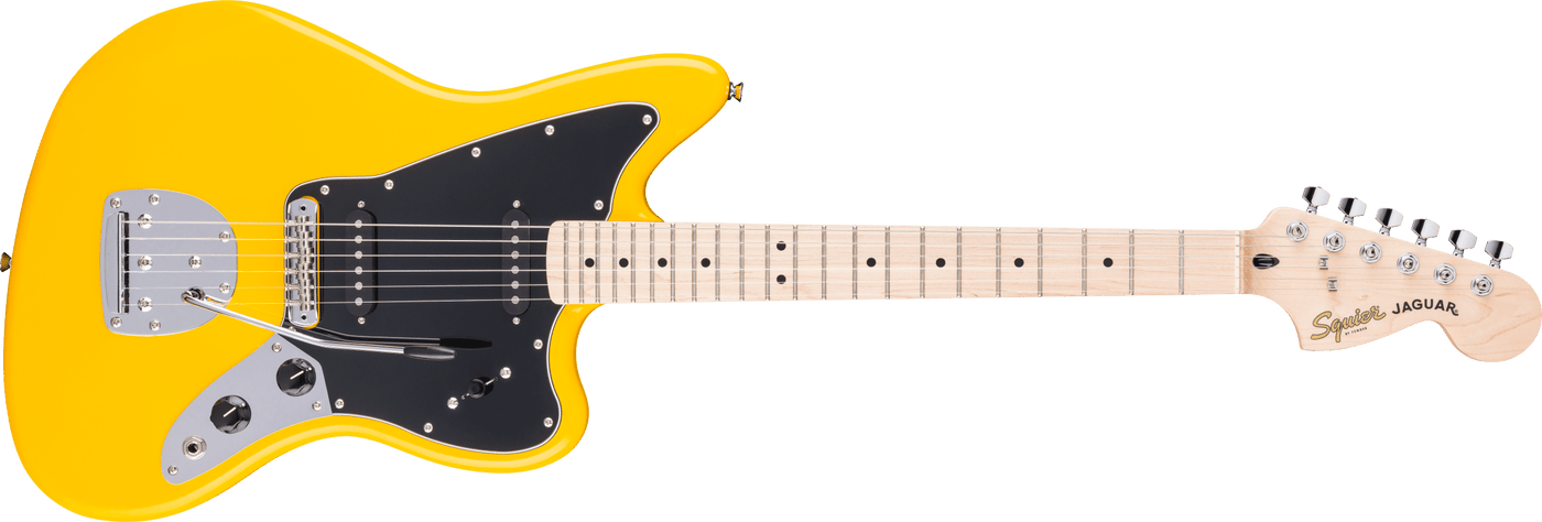 Squier Affinity Series® Jaguar® Graffiti Yellow
