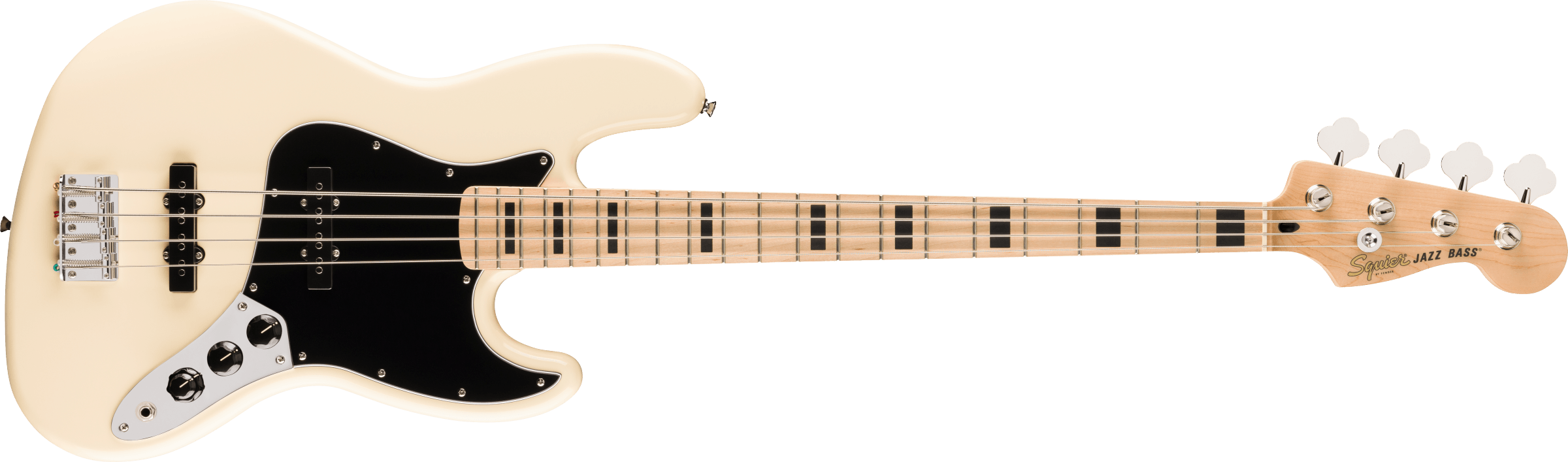 Squier Affinity Active Jazz Bass Olympic White