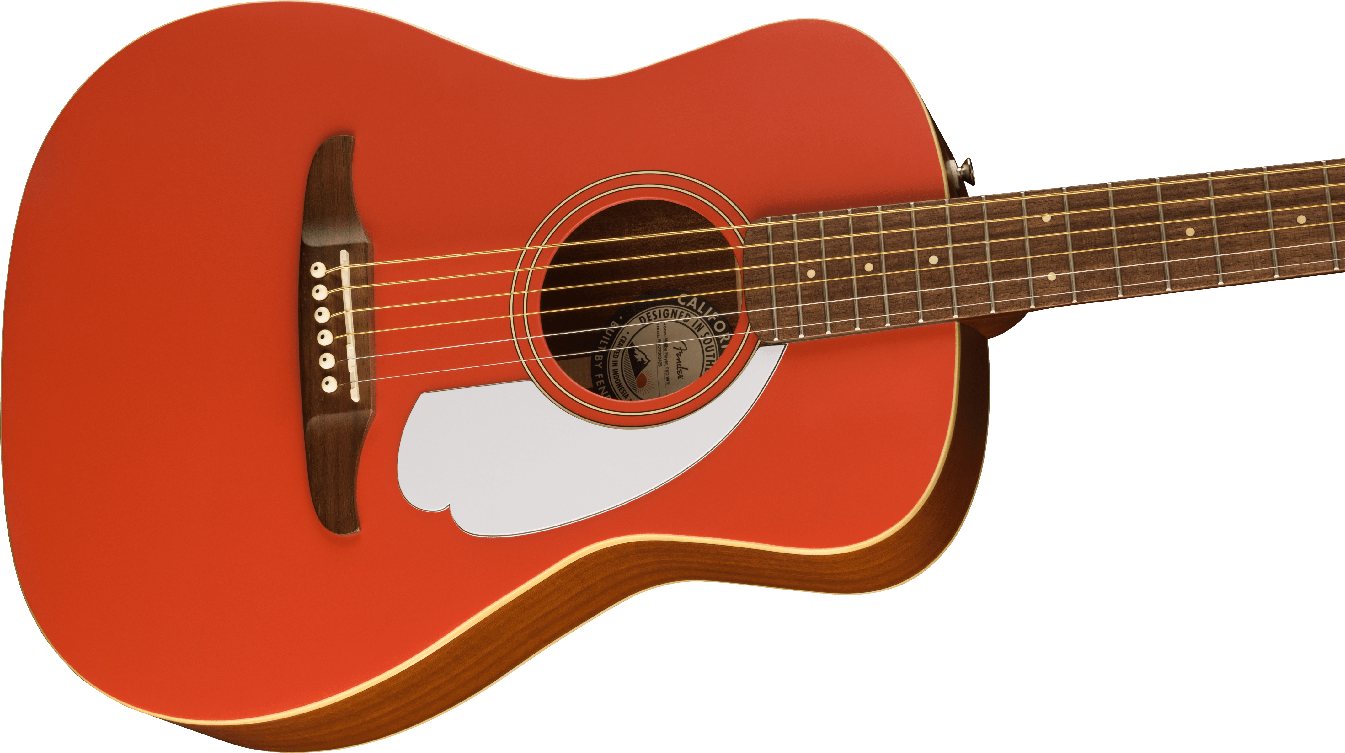 Fender Malibu Player Fiesta Red