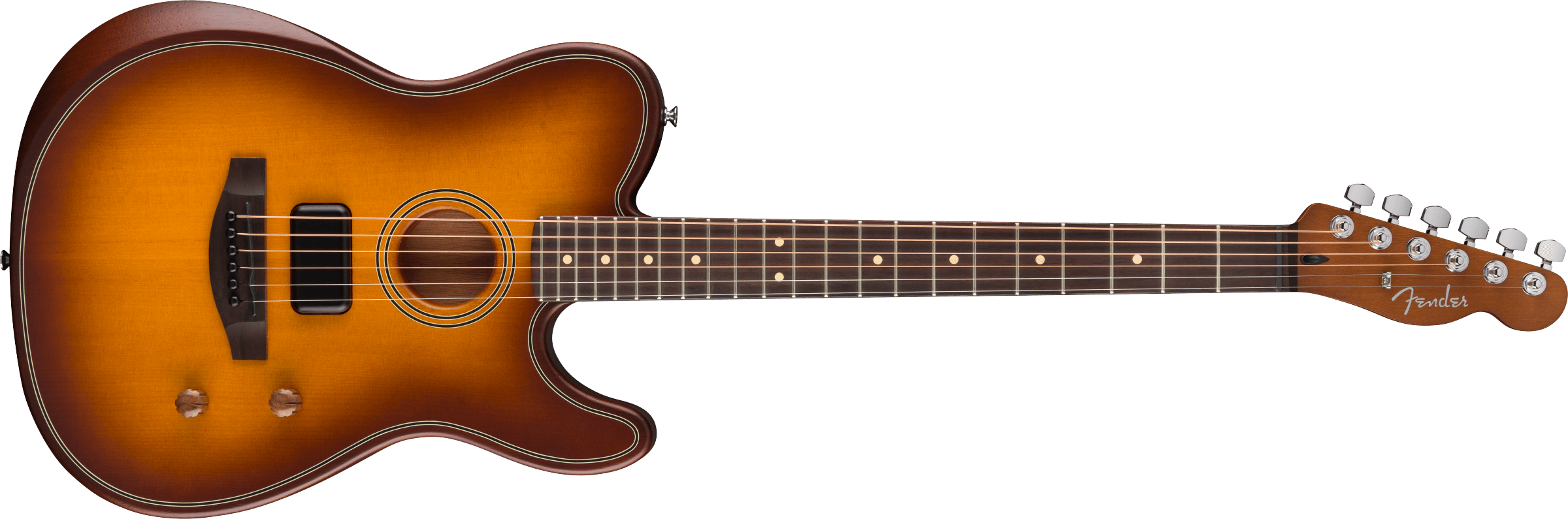 Fender Acoustasonic® Standard Telecaster®, Honey Burst