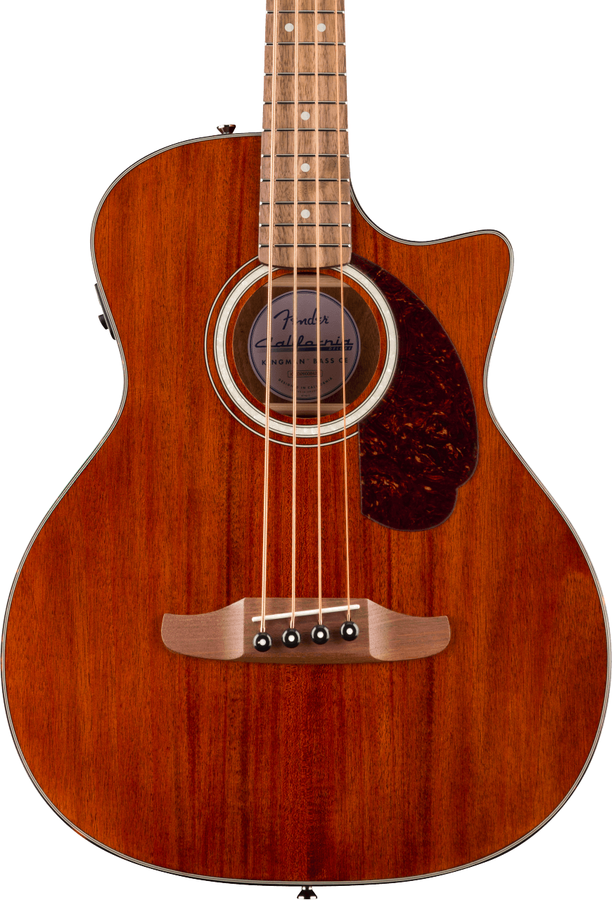 Fender California Deluxe Kingman Acoustic Bass CE Mahogany