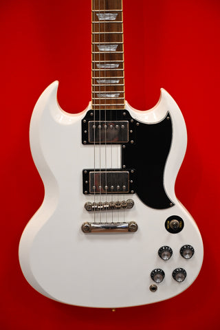 PRE-OWNED -Epiphone SG - Pro White