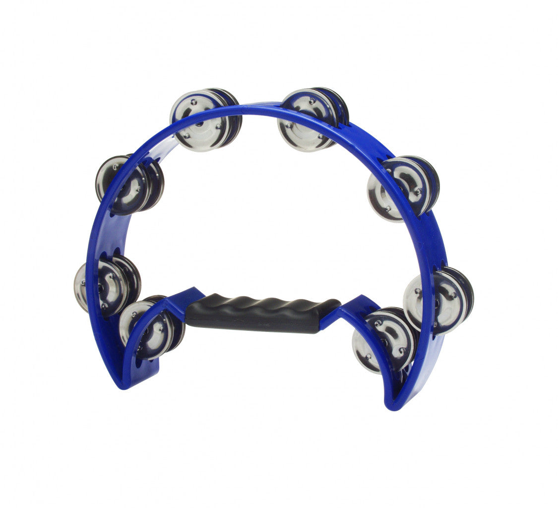 Stagg Halfmoon Tambourine Blue