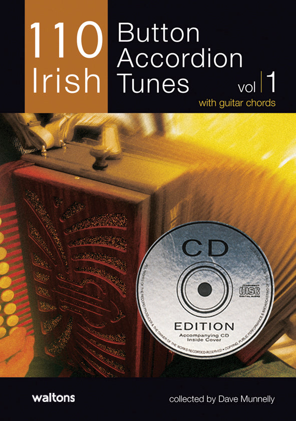 110 Best Irish Button Accordion Tunes | Volume 1 |Melody & Chords