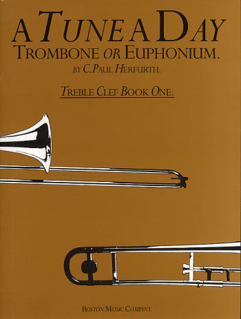 Tune A Day Trombone Or Euphonium Book 1 Treble Clef
