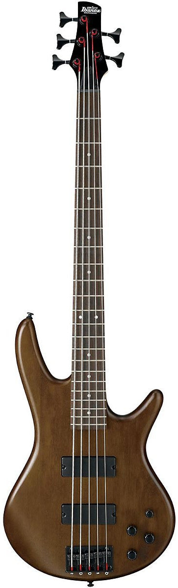 Ibanez GSR205 5 String Bass Guitar Walnut