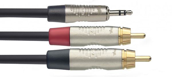 Stagg 3M Split Mini St - 2RCA NYC3/MPS2CMR