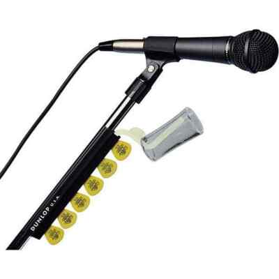 Jim Dunlop Mic Stand Pick Holder With Slide Holder