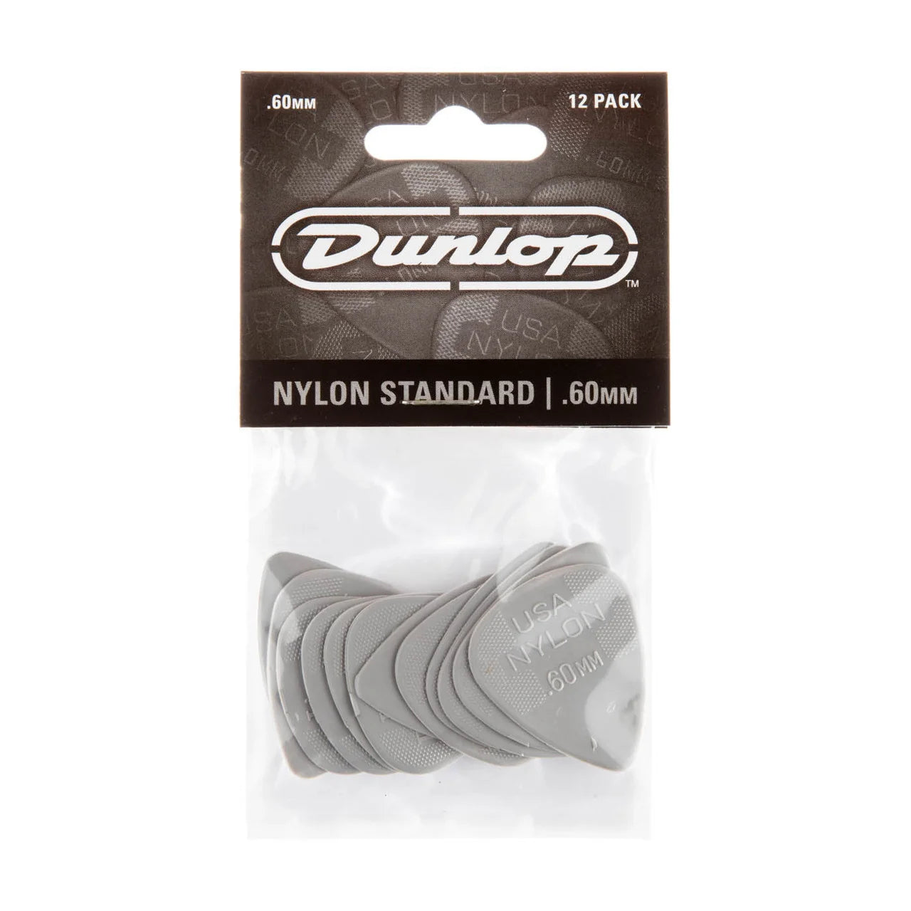 Jim Dunlop Nylon Picks 0.60 12 Pack