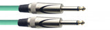Stagg SGC3DL CGR S-Series Instrument Cable – 3m, Green