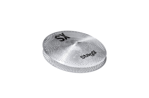 Stagg Silent practice cymbal 14" hi-hat set