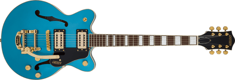 Gretsch G2655TG Streamliner Center Block Jr. Double-Cut with Bigsby Riviera Blue