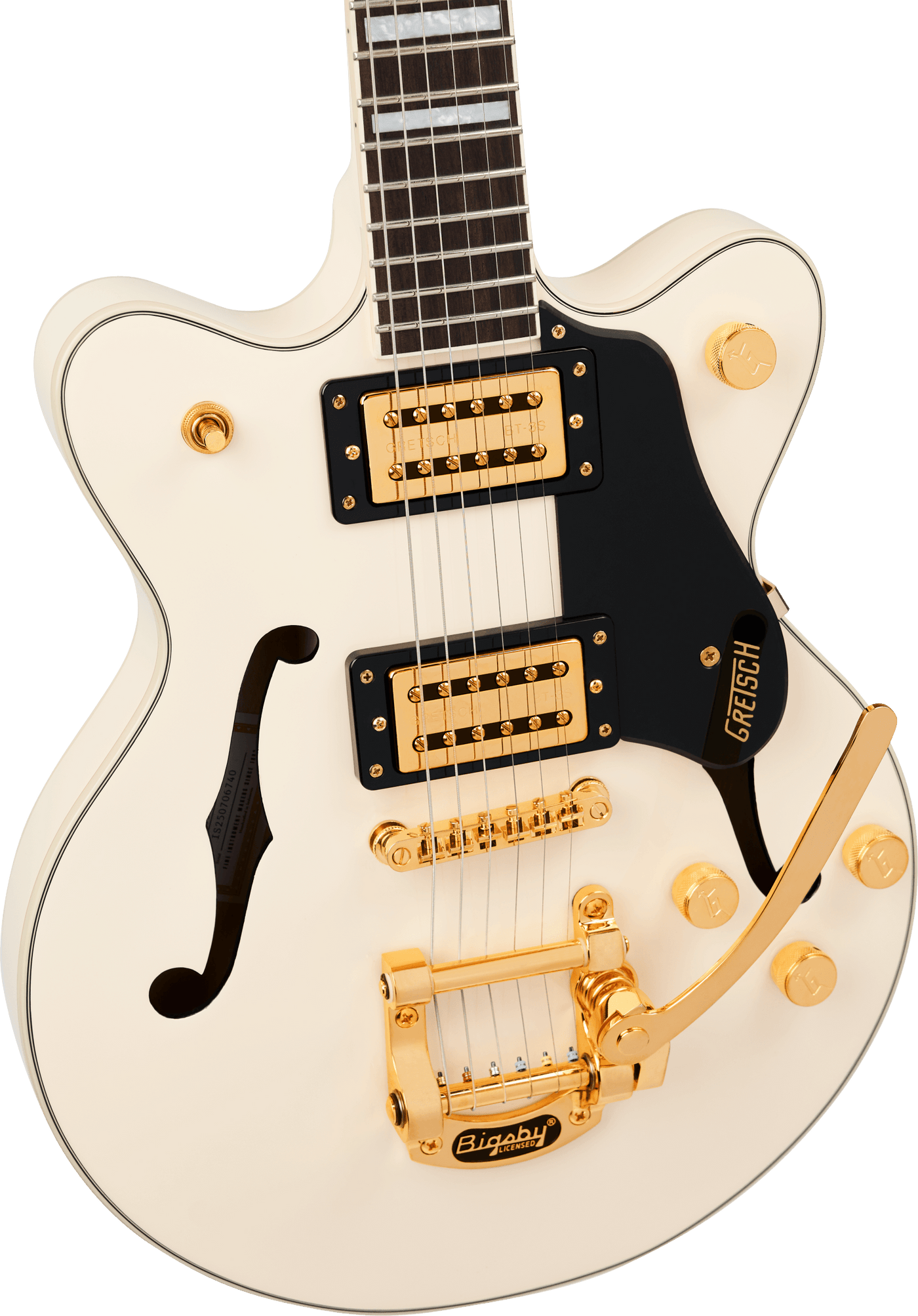 Gretsch  G2655TG Streamliner™ Center Block Jr. Double-Cut with Bigsby Vintage White