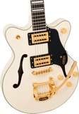Gretsch  G2655TG Streamliner™ Center Block Jr. Double-Cut with Bigsby Vintage White