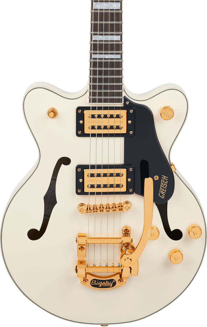 Gretsch  G2655TG Streamliner™ Center Block Jr. Double-Cut with Bigsby Vintage White