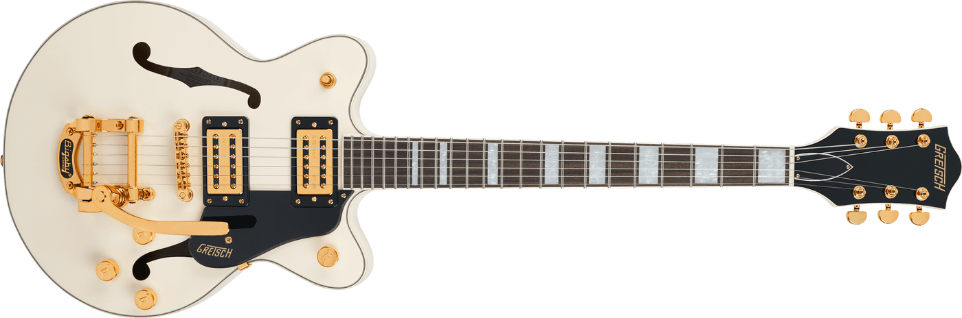 Gretsch  G2655TG Streamliner™ Center Block Jr. Double-Cut with Bigsby Vintage White