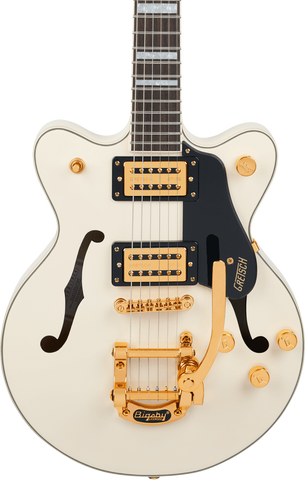 Gretsch  G2655TG Streamliner™ Center Block Jr. Double-Cut with Bigsby Vintage White