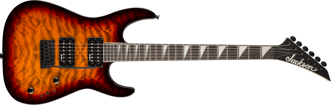 Jackson JS Series Dinky JS20 DKQ 2PT Transparent Tobacco Burst