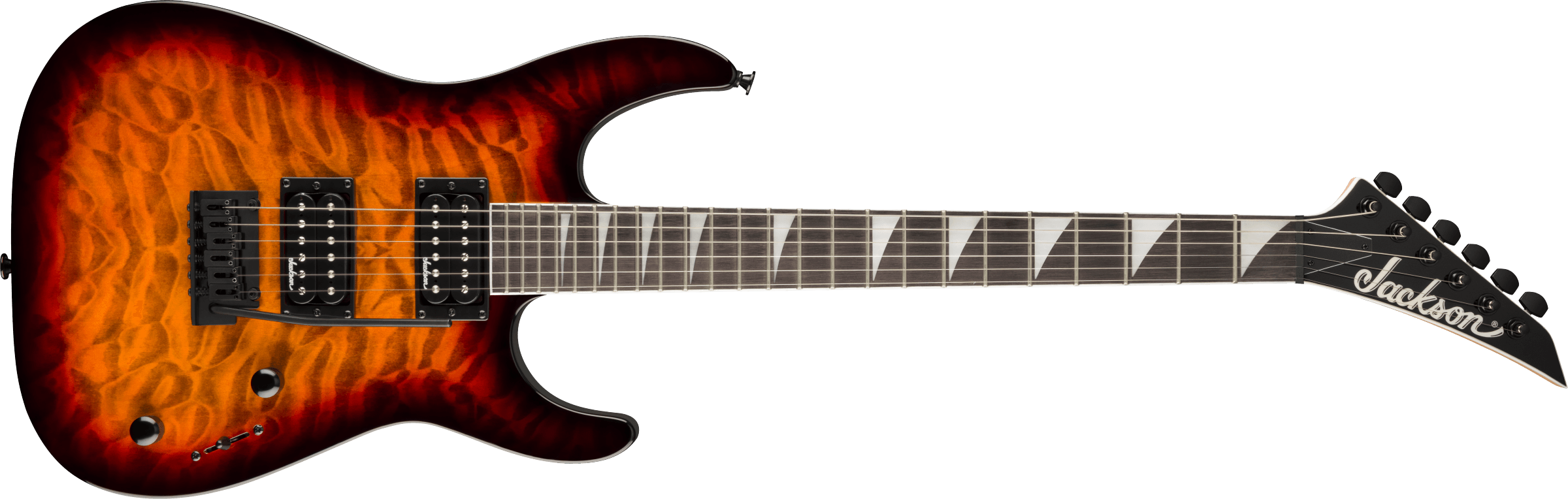 Jackson JS Series Dinky JS20 DKQ 2PT Transparent Tobacco Burst