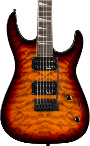 Jackson JS Series Dinky JS20 DKQ 2PT Transparent Tobacco Burst