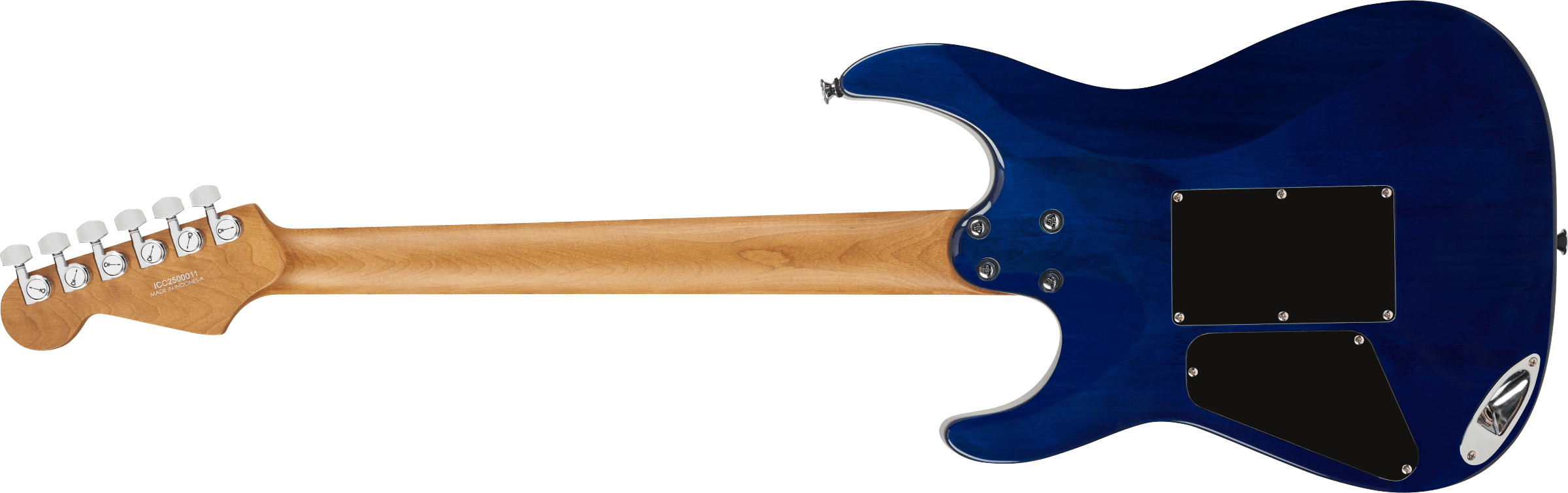Charvel Pro-Mod Plus DK24 HH 2PT EB QM, Ebony Fingerboard - Chlorine Burst