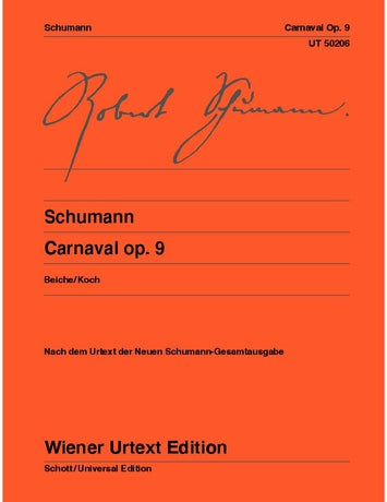 Schumann: Carnaval Op.9 for piano