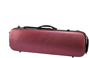 Stentor Violin Case, Polycarbonate/ABS, Oblong, Carbon Burgundy