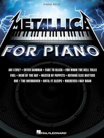 Metallica for Piano Solo