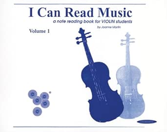 I Can Read Music, Vol 1: Violin: A Note Reading Book for Violin Students