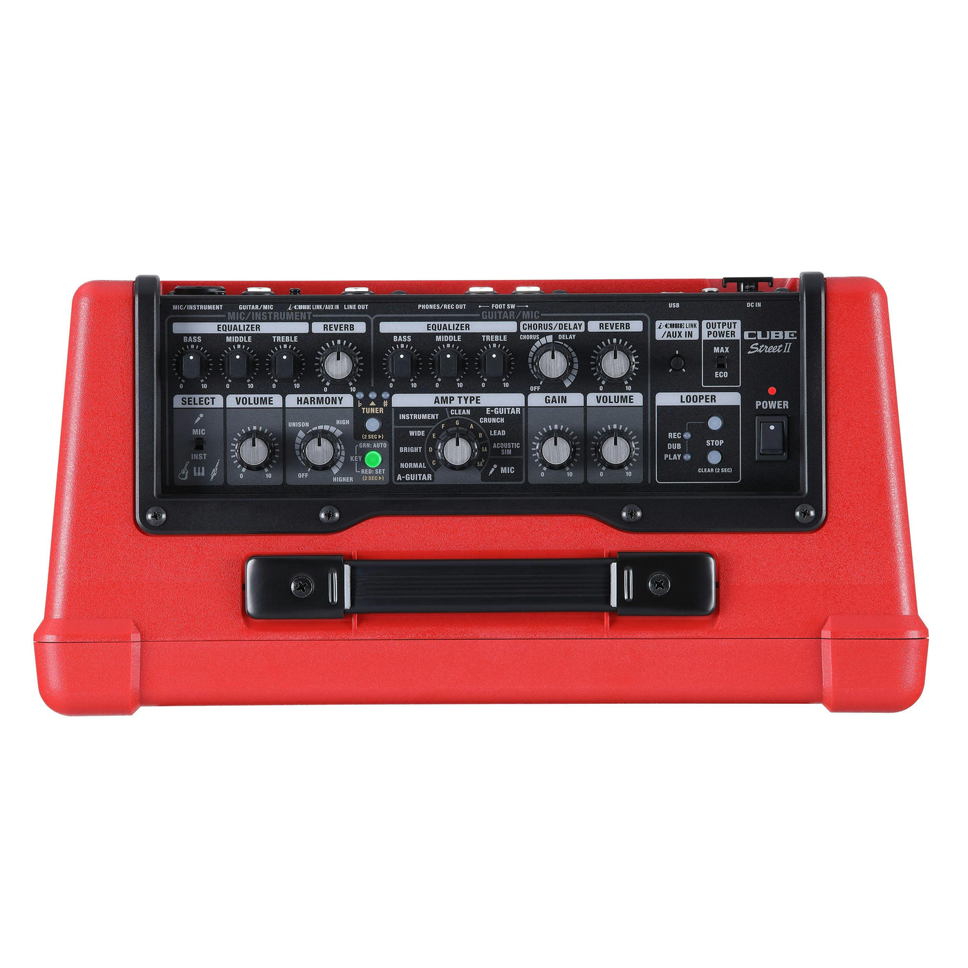 Roland CUBE Street II Red, Battery Powered Stereo Amp