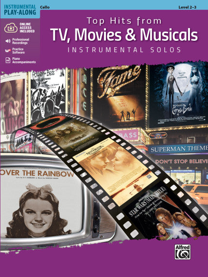 Top Hits From Tv Movies & Musicals for Cello