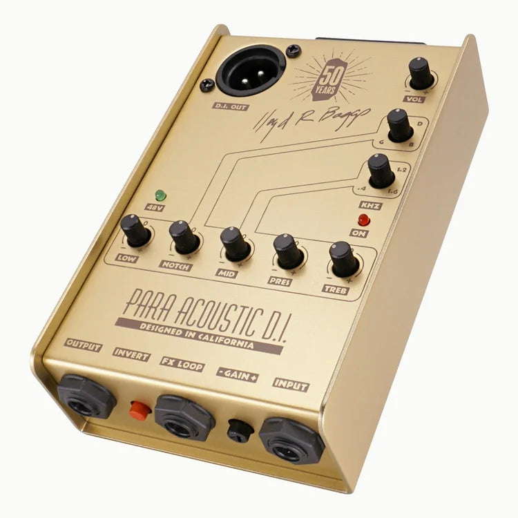 LR Baggs Limited Gold Edition Para Acoustic DI