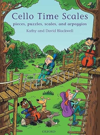 Cello Time Scales: Pieces, Puzzles, Scales, and Arpeggios