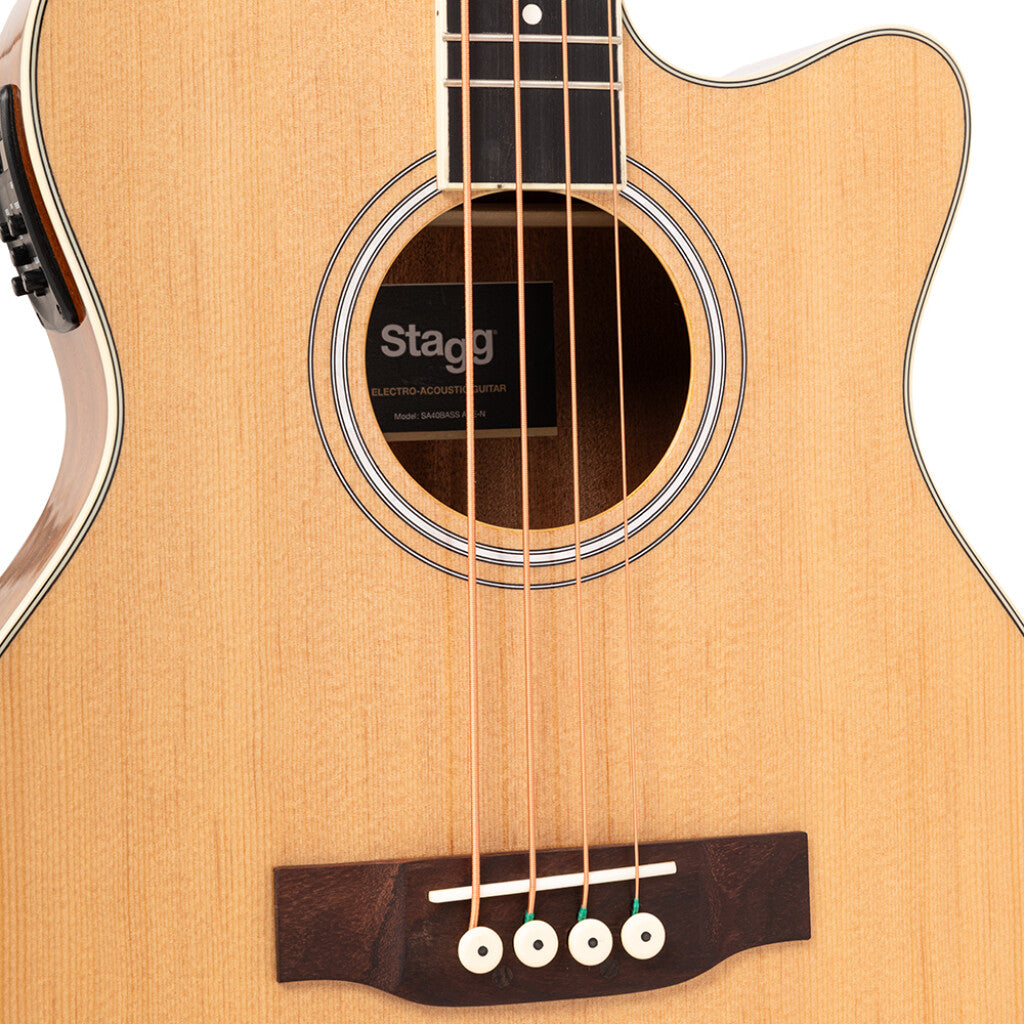 Stagg SA40 Acoustic Bass ACE-N