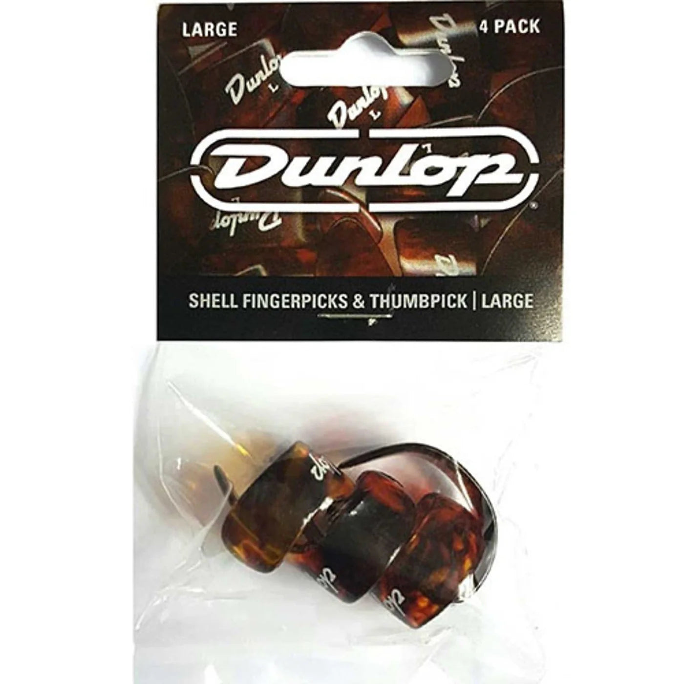 Dunlop 9020TP  Finger Thumb Shell Large - Players Pack 4