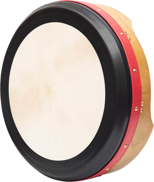 14"X4" BODHRAN DEEP RIM TUNABLE MULBERRY T-BAR DEEP TUNE