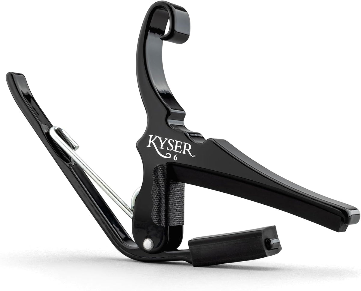 Kyser Quick Change 6 String Guitar Capo - Black