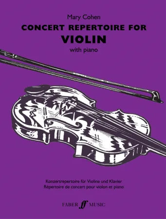 Concert Repertoire Violin