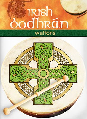 Waltons 8″ Celtic Cross Bodhran | Cloghan Cross