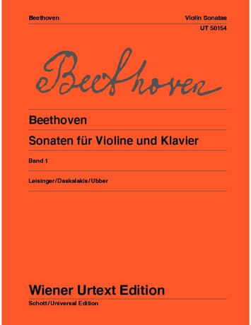 Beethoven: Violin Sonatas – Vol. 1 for violin and piano